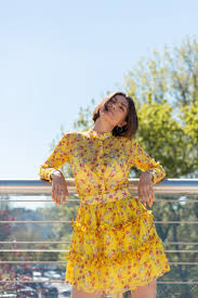 Mango Printed Midi Dress